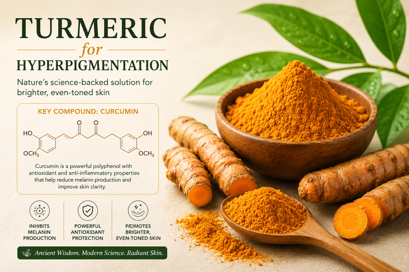 Turmeric for Hyperpigmentation: Does It Actually Work? (A Formulator Breaks It Down)